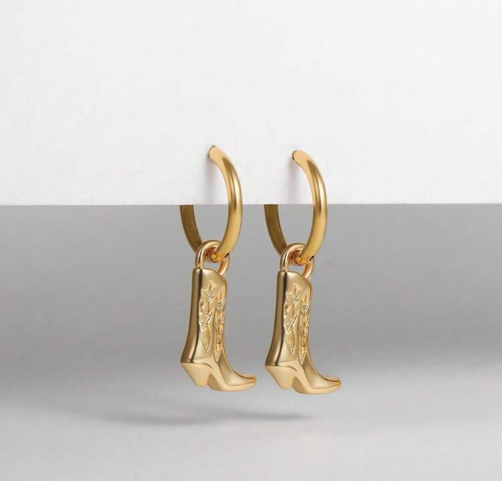 Cowboy Boot Earrings