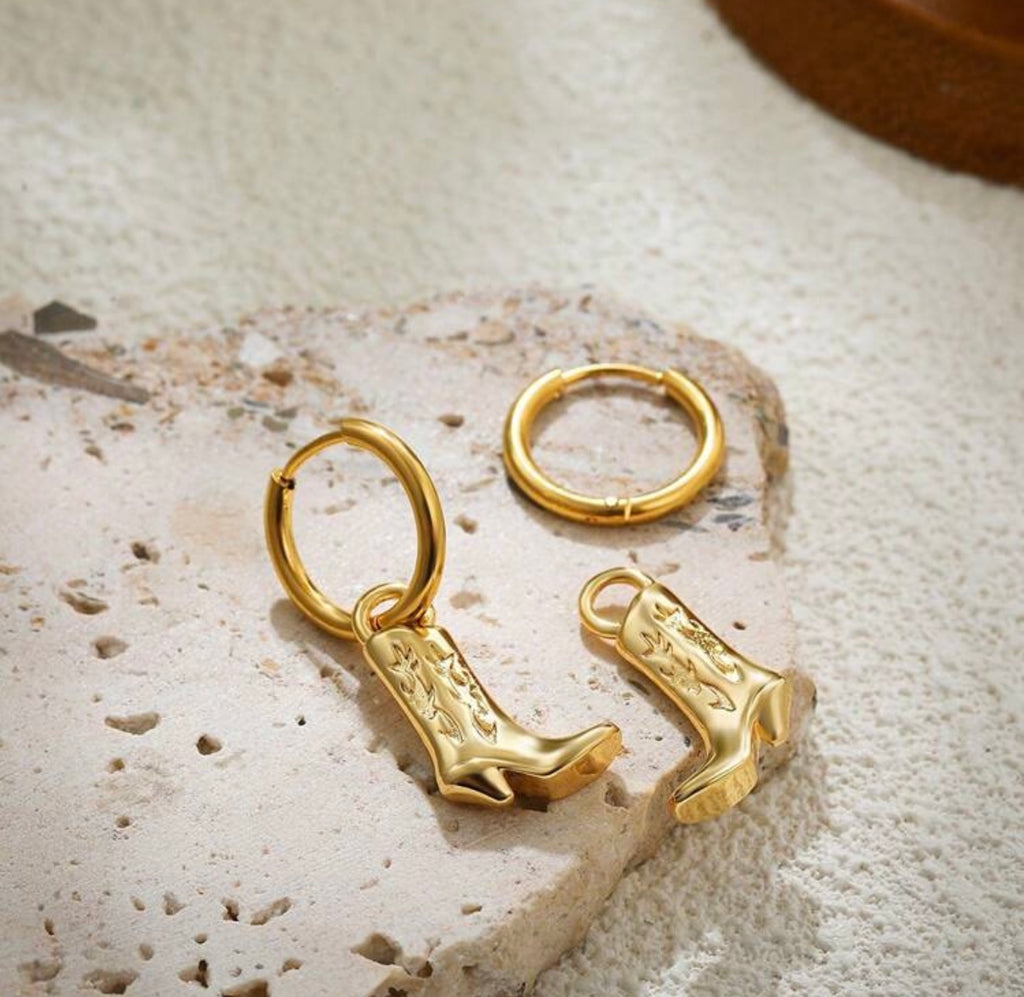 Cowboy Boot Earrings
