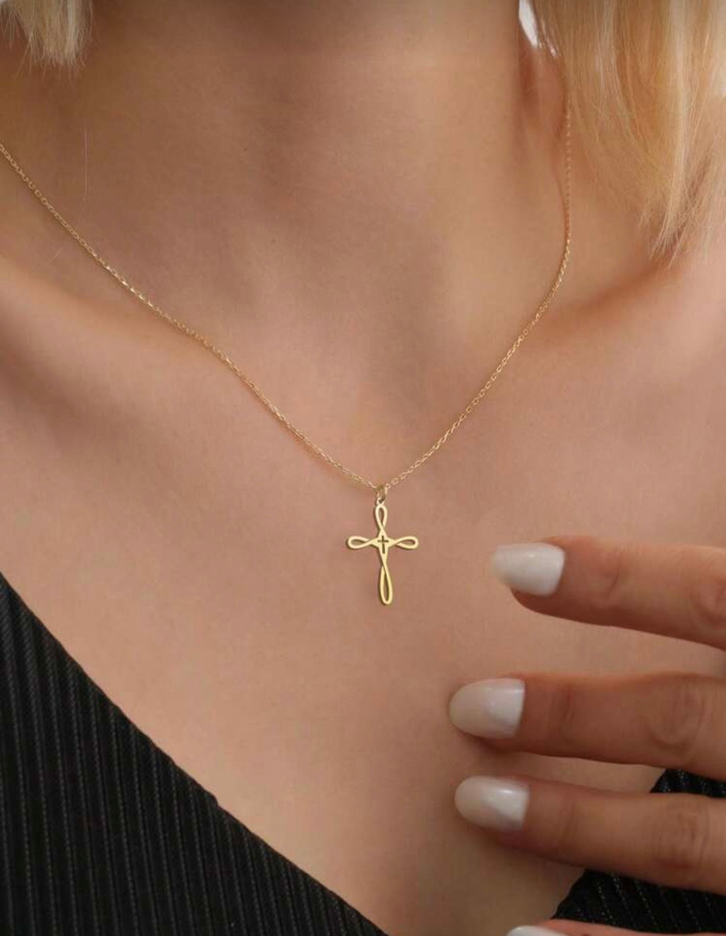 Bohemian Style Delicate Cross Necklace